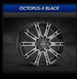 COM4WHEELS - OCTOPUS-X BLACK